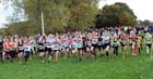 Start of the under-13 girls North East Harrier League, Blaydon. Photo: David T. Hewitson/Sports for All Pics
